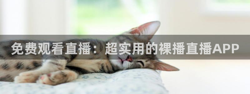 劲爆体育频道直播表：免费观看直播：超实用的裸播直播APP